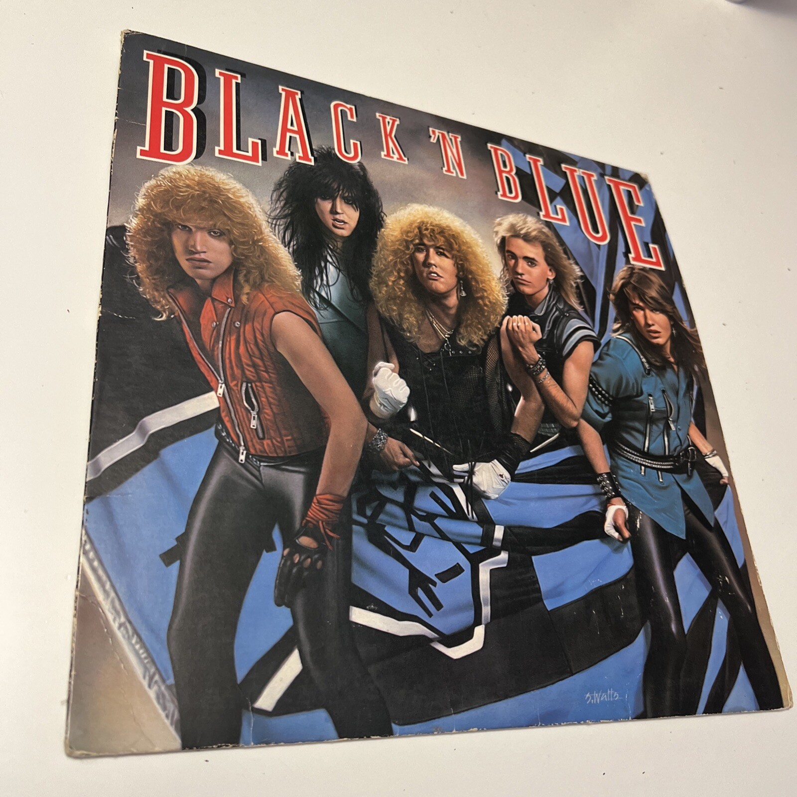 Black N Blue Self-Titled 1984 Vinyl LP Rock Metal Geffen Records GHS 24041