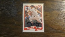 1990 FLEER RICH GEDMAN Autographed baseball card