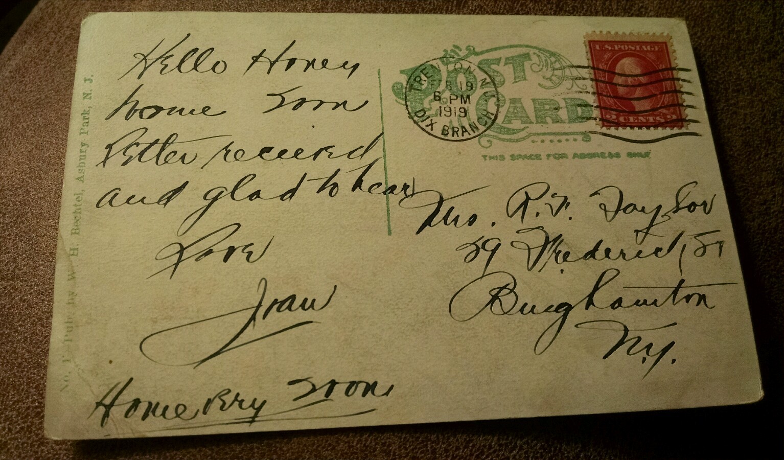 Bayonet Practice at Camp Dix, NJ Army postmark 1919 postcard ARMY -now ...