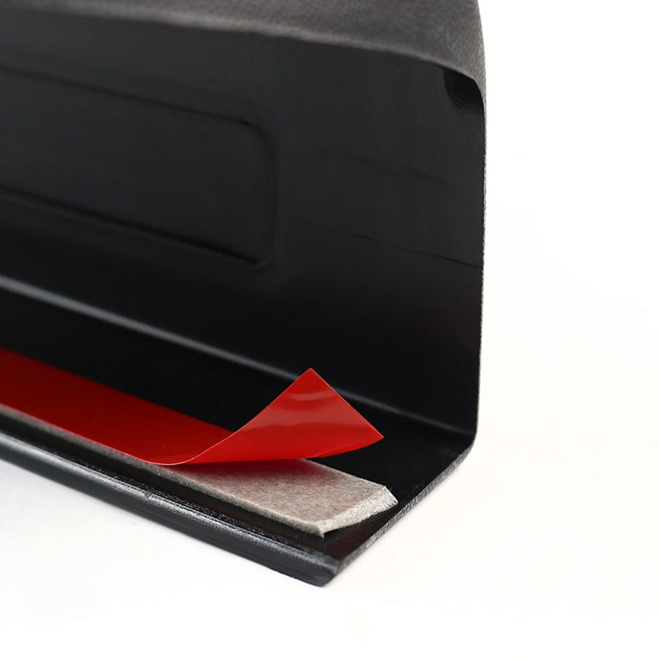 Cubierta superior tapa alerón puerta trasera 99-07 Chevy GMC Silverado Sierra plástico negro Foto 4 de 4