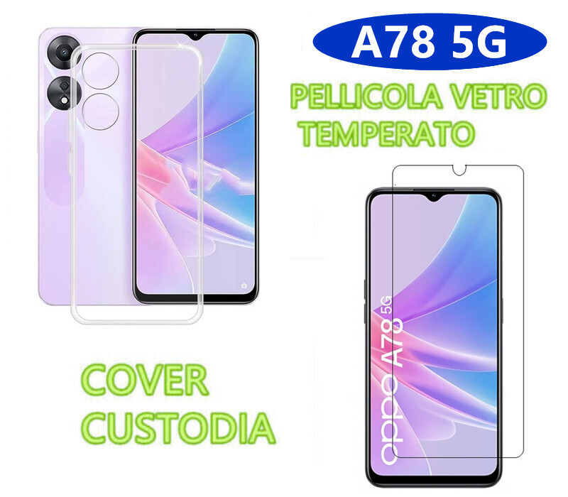AOKUMA [2 Pezzi Pellicola Vetro Temperato Per OPPO A98 5G/A1 Pellicola Protezione,Durezza 9H,Antiurto Antigraffio E Anti-impronta - Foto 4