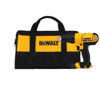 DEWALT 1/2'' 20 Volt Max 20V Li-Ion Compact 1.5 Ah Drill Driver w/ Bag NO BATTERY
