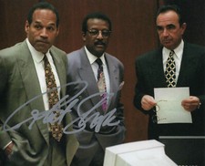 ROBERT SHAPIRO O.J. SIMPSON TRIAL LAWYER SIGNED AUTHENTIC 8X10 PHOTO 6 w/COA 