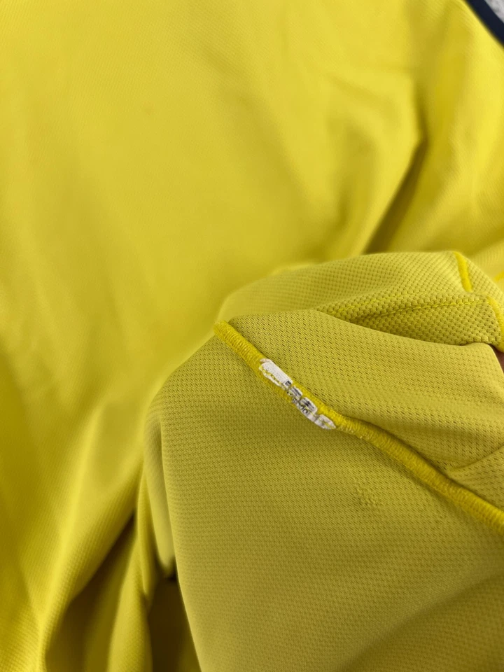 Jersey de ciclismo ZOOT adulto grande amarillo jersey sin mangas bolsillos Foto 4 de 4