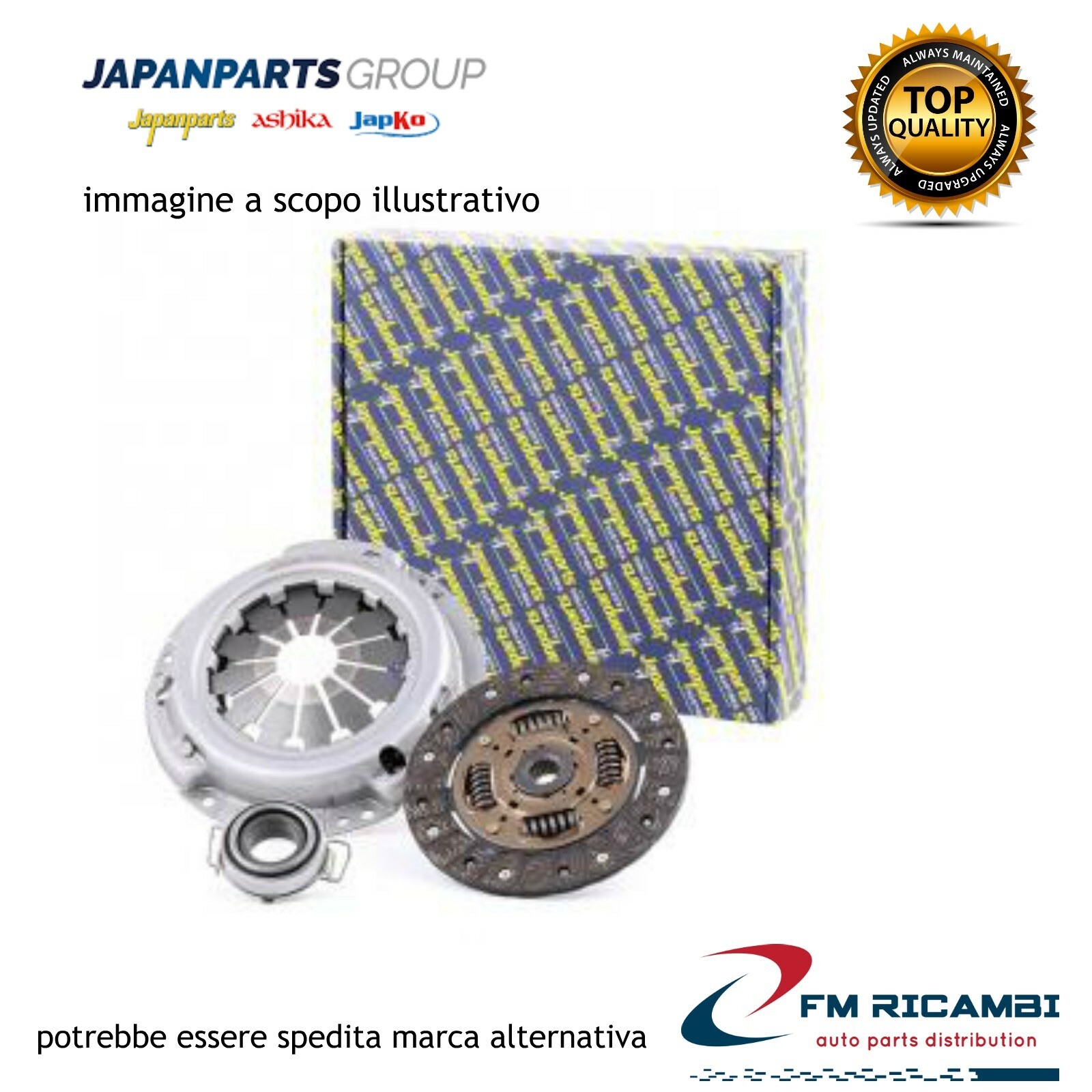 KF-2101 JAPANPARTS Kit frizione TOYOTA AYGO 2014 kw 5