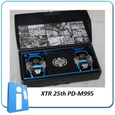 シマノ XTR SPDペダル PD-M995 25周年限定モデル SHIMANO シマノ25周年限定ペダル入荷しました！ | サクラバイクストア
