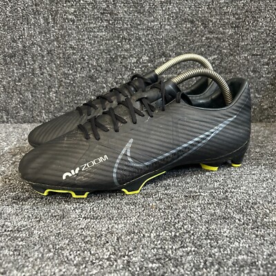 Nike Zoom Vapor 15 Academy Fußballschuhe UK 7 schwarz geformt FG SG AG