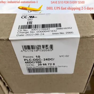 1PC NEW PHOENIX 2966728 PLC-OSC-24DC/48DC/100 relay