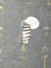 18 kt Yellow Gold Plated Ring with Cubic Zirconia, Fashion Jewelry