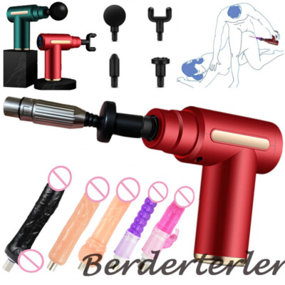 Fascia Gun Strong Vibrator Dildo Stretching G-spot Pussy Massage Sex  Machine