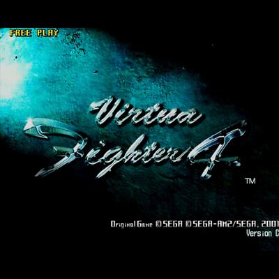 Gebraucht Virtua Fighter 4 Ver.c Gd-Rom & Schlüssel Chip Arcade Spiel Platte