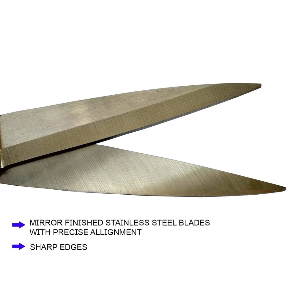 Professional Golden Steel Tailoring Scissor Combo For Cutting Heavy Cloth Fabric - Image 4 of 4