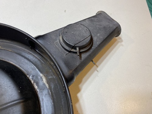 Pontiac GTO LEMANS T-37 1970-1972 limpiador de aire doble snorkel carcasa tapa cromada 71 - Imagen 13 de 23