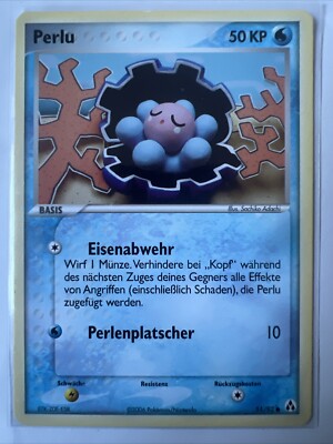 Pokemon Karte - Perlu 51/92 - Common - EX Legend Maker - Deutsch 