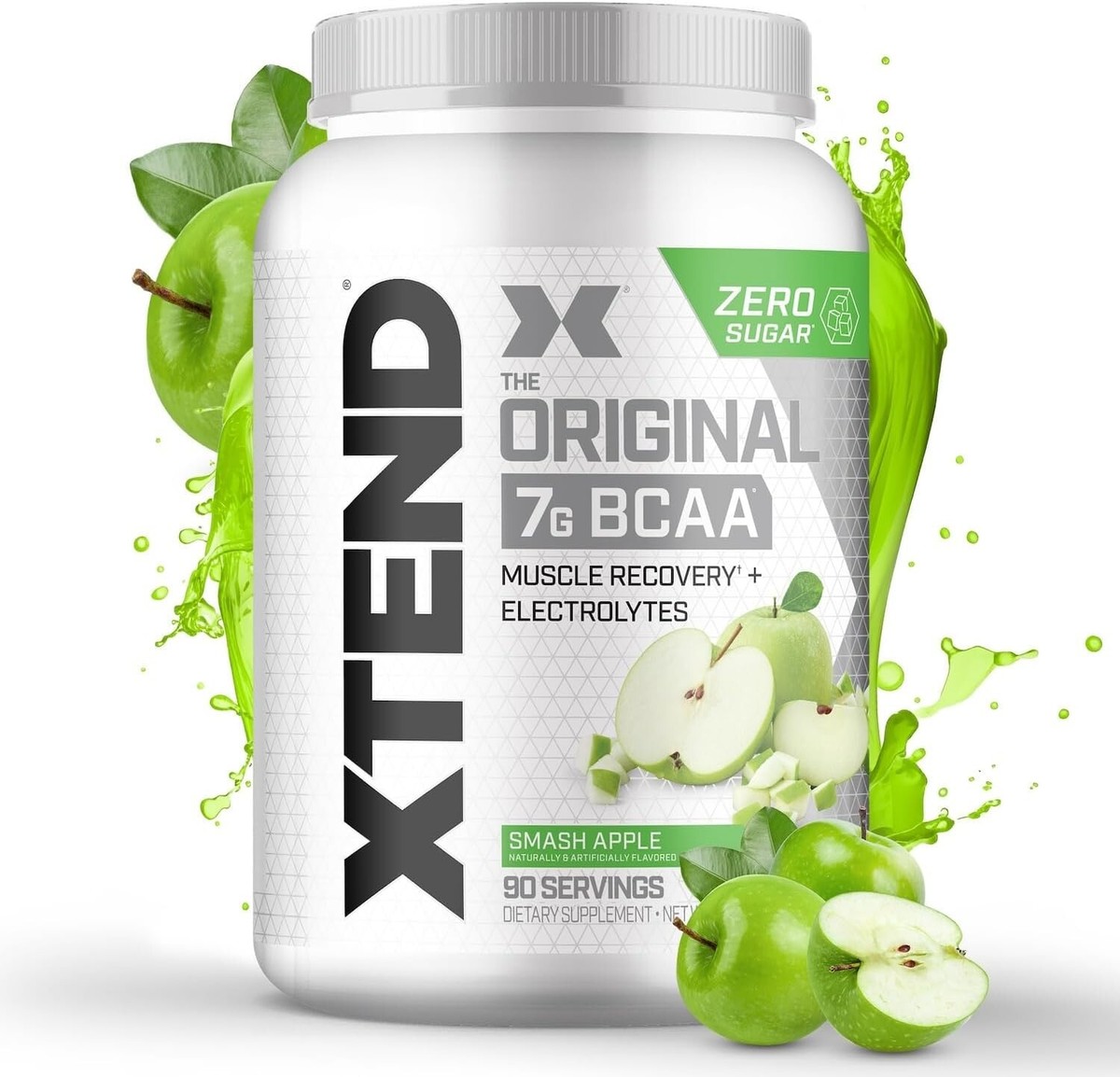 XTEND BCAA Powder 42.88 Oz – Keto, Vegan-Friendly Recovery