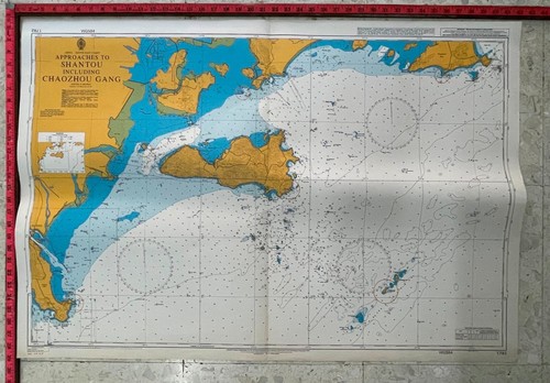 Admiralty 1792 China South East Coast Approaches Shantou Including Chaozhou Gang - Picture 5 of 11