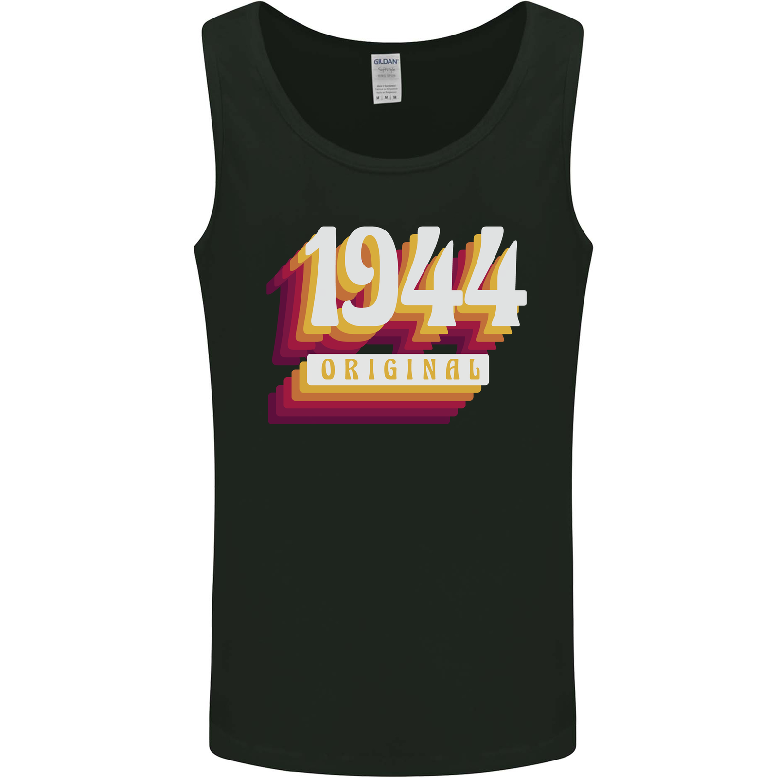 Retro 81st Birthday Original 1944 Mens Vest Tank Top