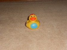 NWOT, Rubber Ducky Yellow Paint Splatter Duck 2"