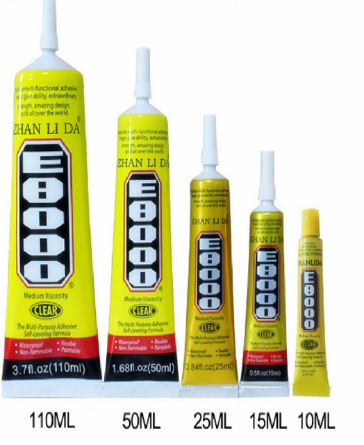 Cell Phone Repairs Best E8000 Glue 15ml/50ml110ml Multi Purpose