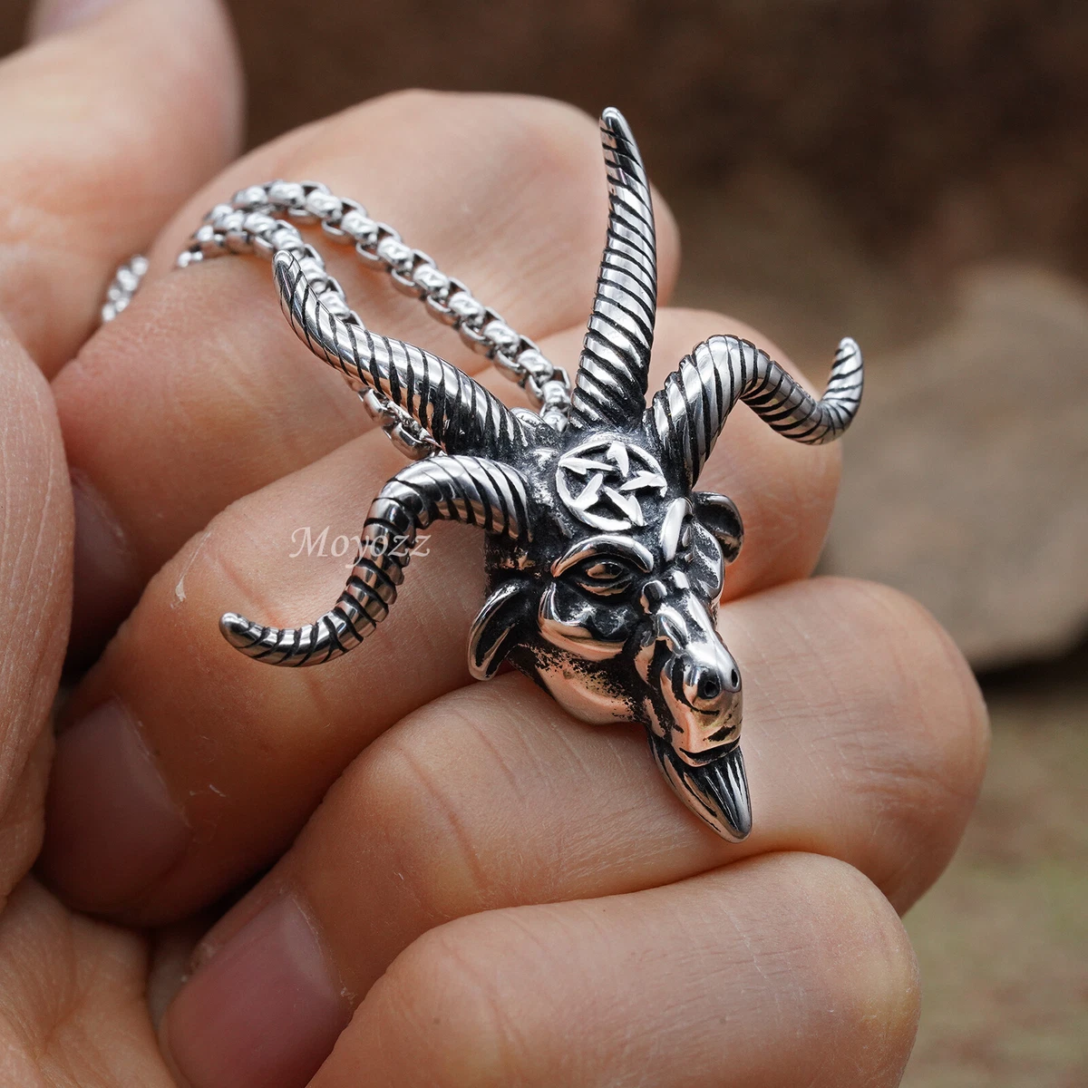 Church of satan baphomet pendant clearance