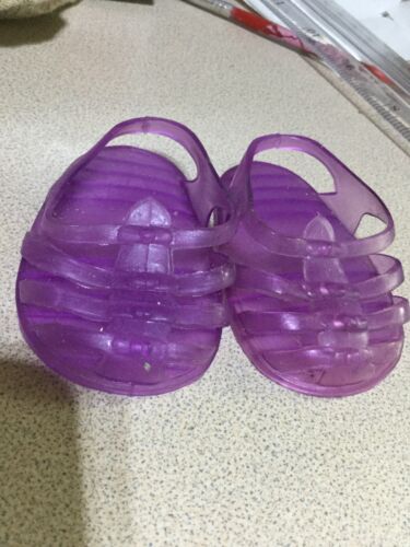 American Girl doll Birthday Fruit Outfit Jelly Shoes ONLY