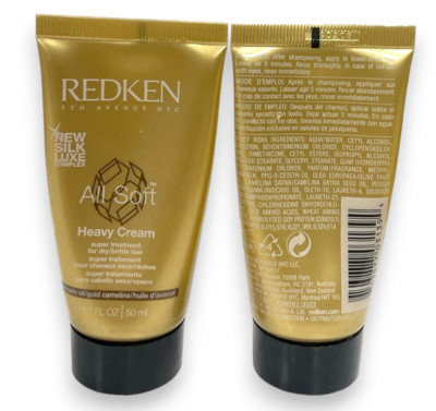 Redken All Soft Heavy Cream (1.7fl.oz/50ml) Lot Of 2, As Seen In Pics