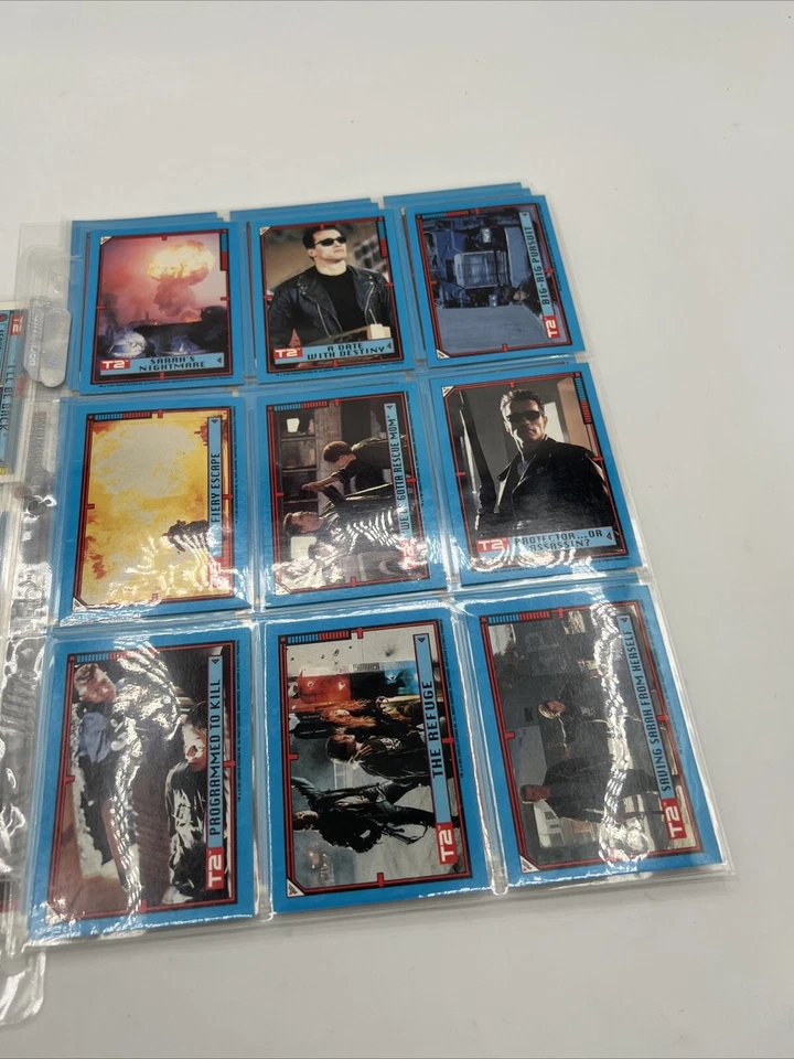 TERMINATOR 2: JUDGMENT DAY (Topps/1991) Complete ALL-STICKER Trading Card Set 44 - Image 4 of 4