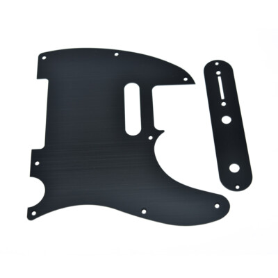 KAISH Aluminum 8 Hole Tele Pickguard w/ Tele Control Plate fit Fender Telecaster