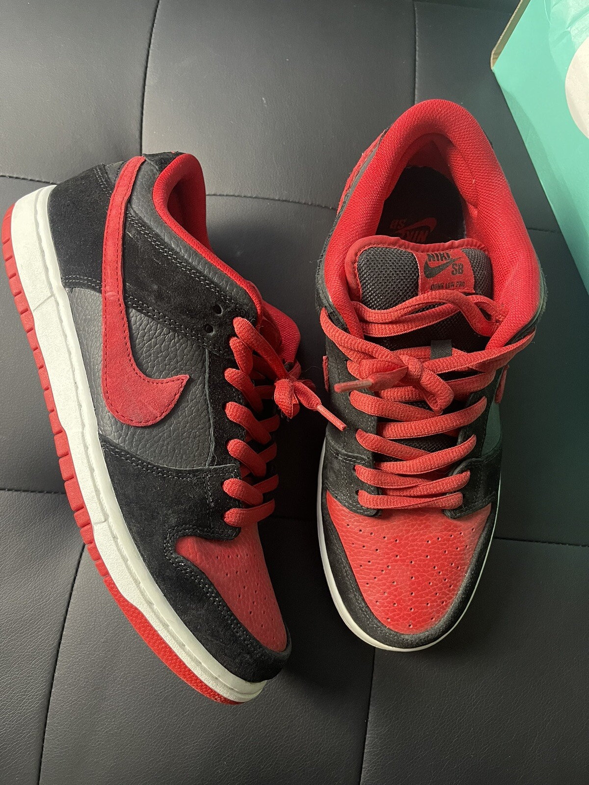 NIKE LOW PRO SB J PACK BLACK UNIVERSITY RED VAMPS SIZE VNDS | eBay