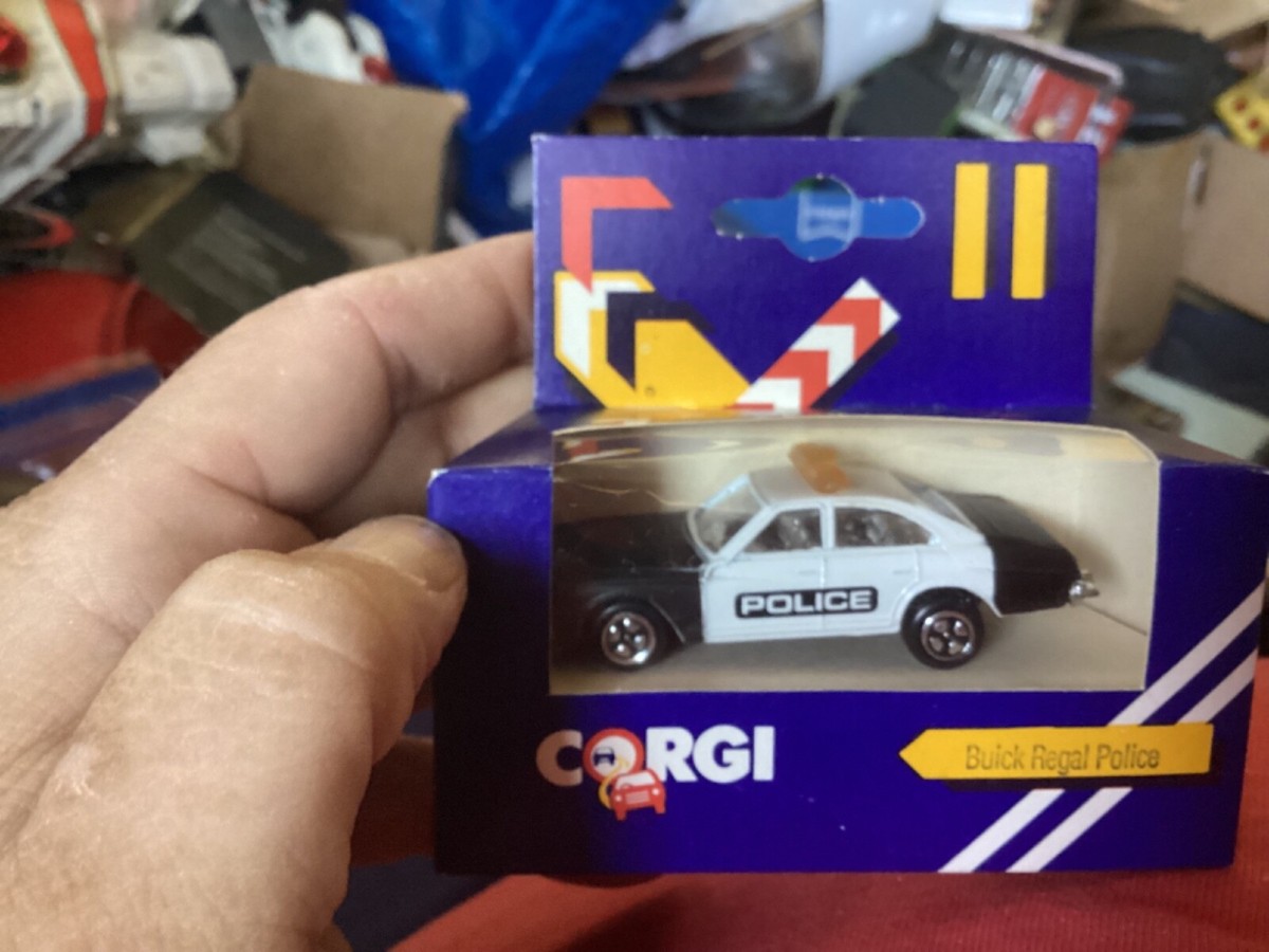 Vintage 1984 Corgi Buick Regal Police Car New in box | eBay