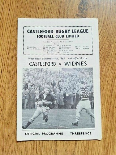 Castleford Rugby League Programmes 1950 - 1965 - Picture 70 of 99