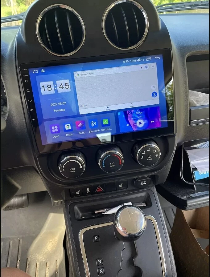 Jeep Compass Patriot 2010-2016 CarPlay Stereo with 8+128GB Android 13 Head Unit - image 3 of 4