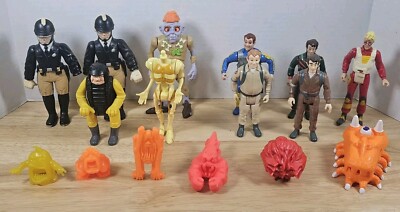 Lot De 6 Figurines The Real Ghostbusters – Kenner – Vintage 80s – Sans Boîte