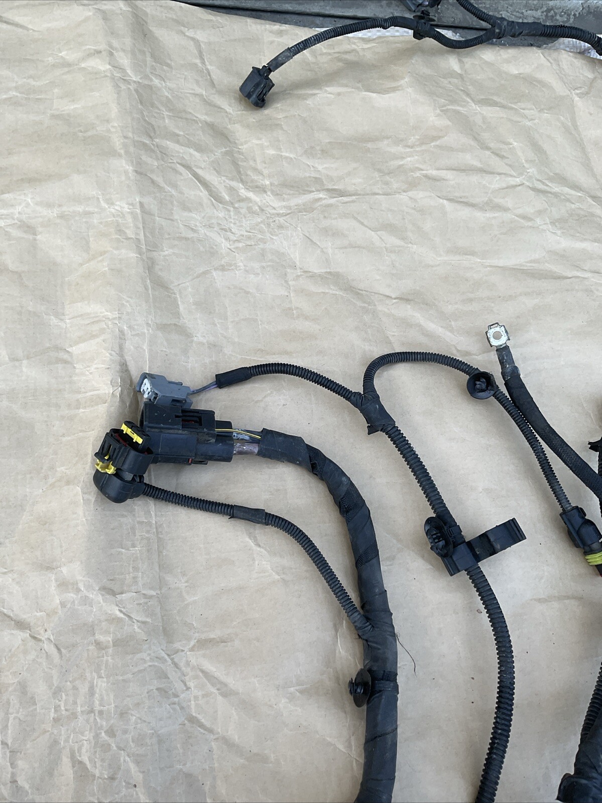 14-17 Maserati Quattroporte Main Engine Harness Wires Wiring Assembly 670003795