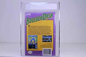 Boulder Dash Nuevo Nintendo NES 1990 Sellado de F&aacute;brica VGA Grado 85+ COMO NUEVO DORADO NUEVO EN CAJA