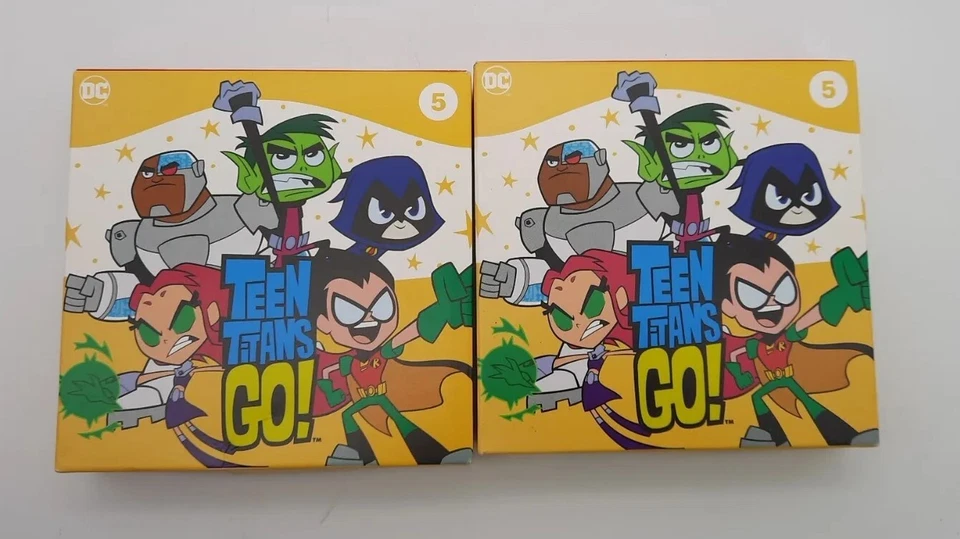 DC Comics Teen Titans Go Coloring Kits Poster Stickers Color Pencil #5 Set Of 2 - Image 3 of 4