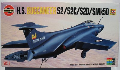 AIRFIX 08101 H.S. BUCCANEER S2 S2C S2D SMK50 - 1:48 Flugzeug Bausatz Model Kit