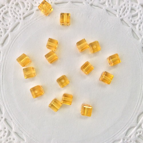 Swarovski® Crystal 4mm Cubes #5601 Colors/ AB Colors - 6 PC. PACK Choose Color - Picture 31 of 63