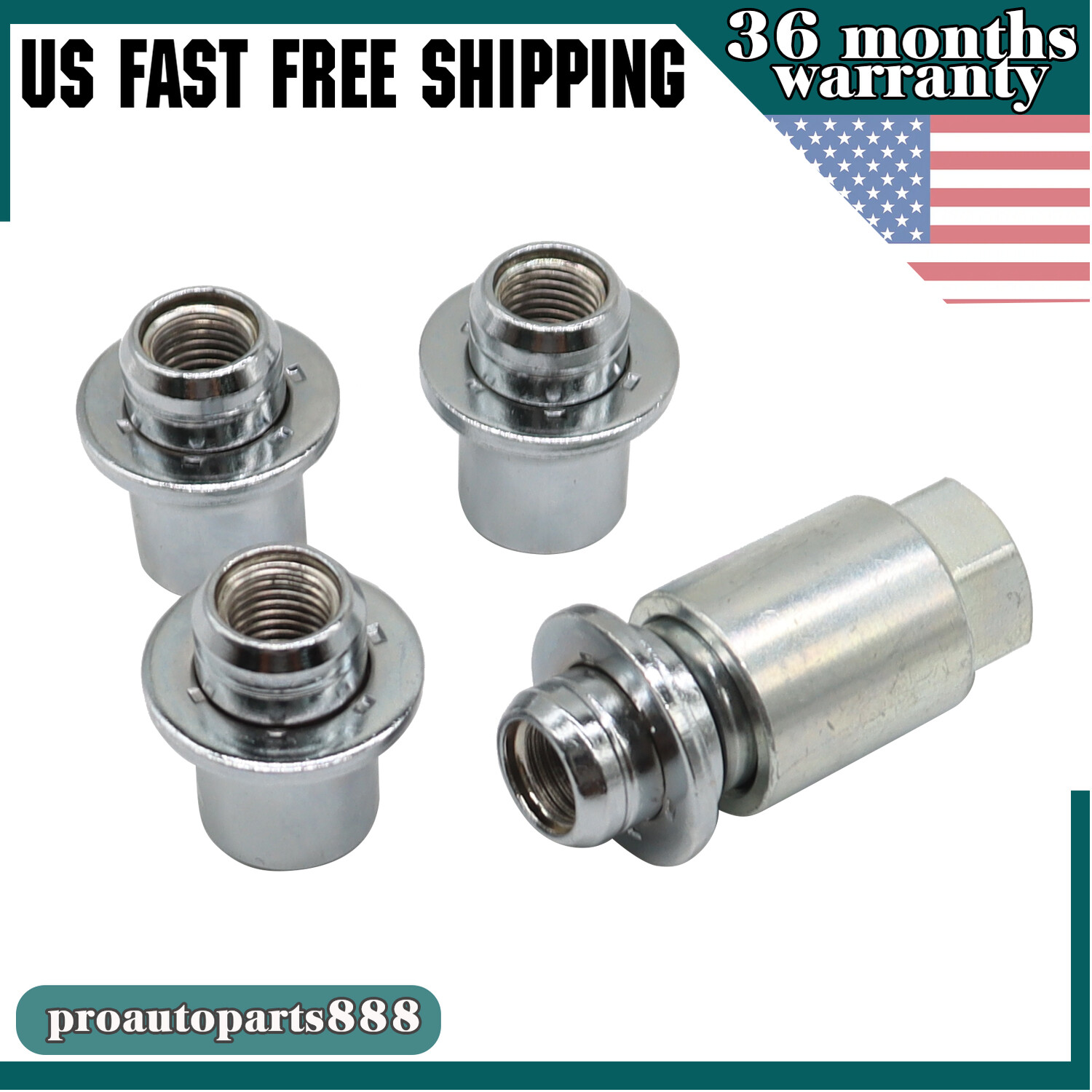 For Toyota And Lexus Alloy Wheel Lock Lug Nut Set for Anti Theft 00276