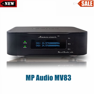 MP Audio MV83 Audio Clock Atomic Clock OCXO Version 22.5792MHZ/24.576MHZ w/OLED 