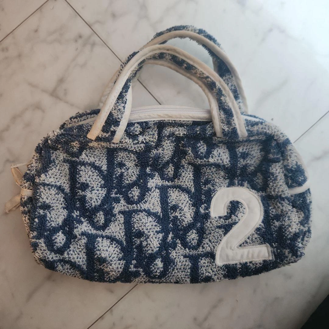 Dior Dior sac à main pochette serviette pile trotteur