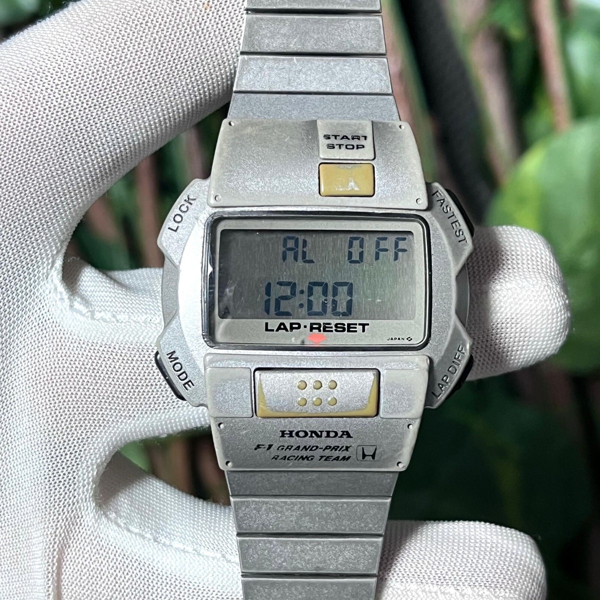 Rare Vintage Seiko Digital Honda F-1 Grand Prix Racing Team Rare Vintage Seiko Digital Honda F-1 Grand Prix Racing Team