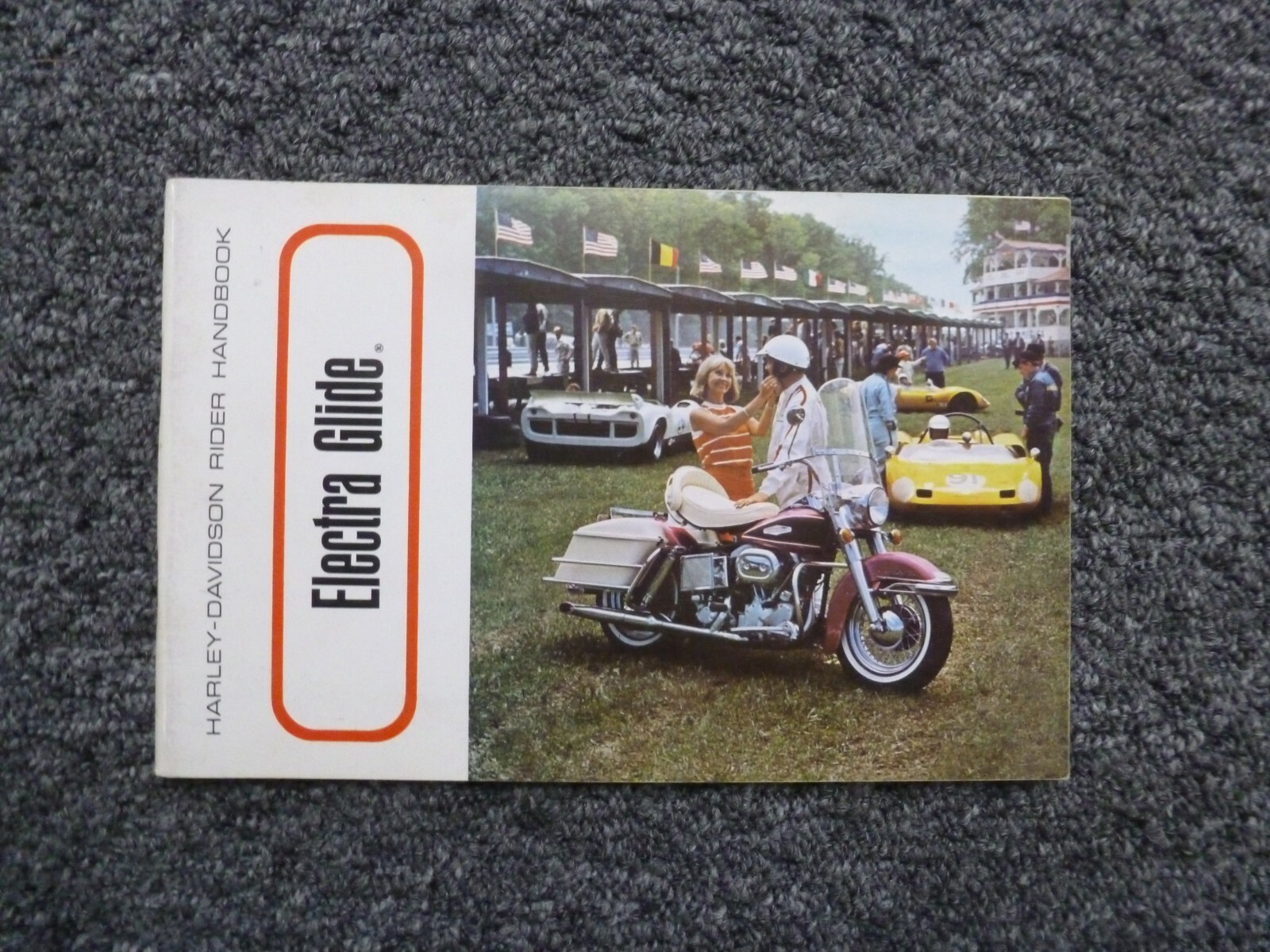 Curated visual reference: Visual Reference: 1968 Harley Davidson Electra Glide Motorcycle Owner Manual Rider Handbook