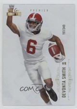 2021 Wild Card MATTE White 197/349 DeVonta Smith #MBC-7 Rookie RC 14sq. rookie card picture