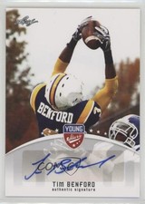 2012 Leaf Young Stars Auto Tim Benford #TB1 Auto 6oo