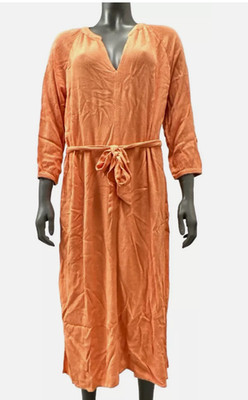 Tom Tailor women's dress blouse dress summer dress orange New size 36 38 40 42