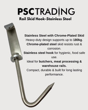 Rail Skid Hook 30cm Steel