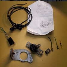 Works, Original 1964-1973 Muncie 4 Speed Transmission Backup Light Switch +Parts