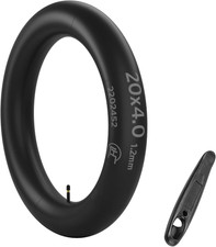 20X4 Fat Bike Inner Tubes with Schrader Valve, 20X4.0 Premium Butyl Rubber