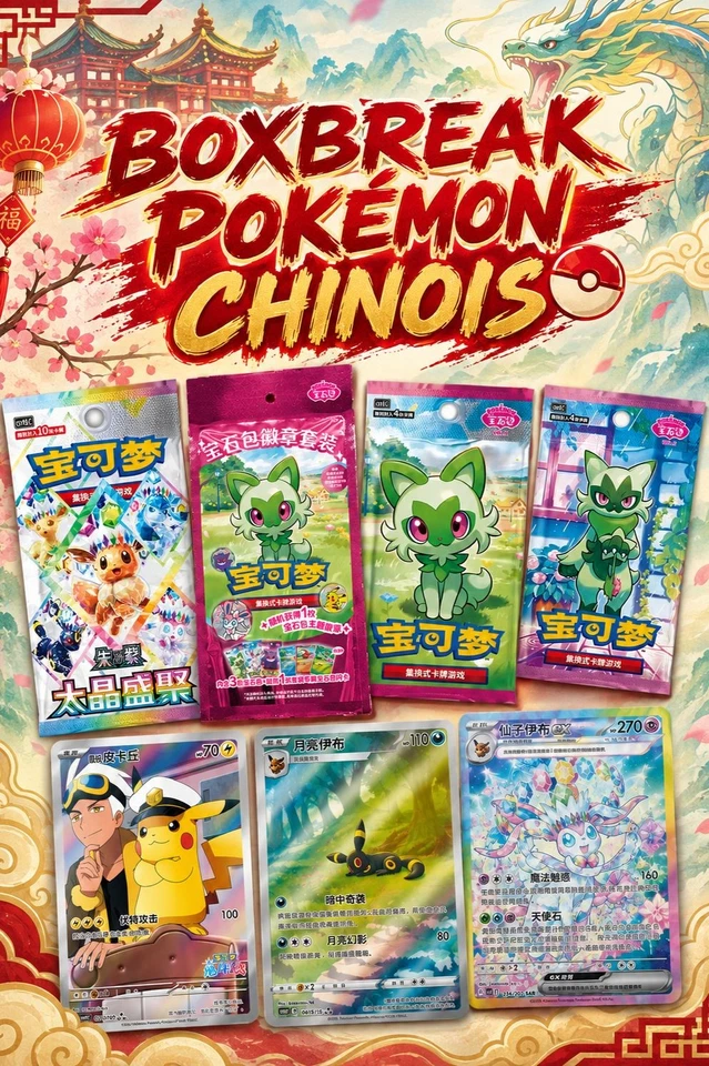 BOXBREAK POKÉMON CHINOIS
